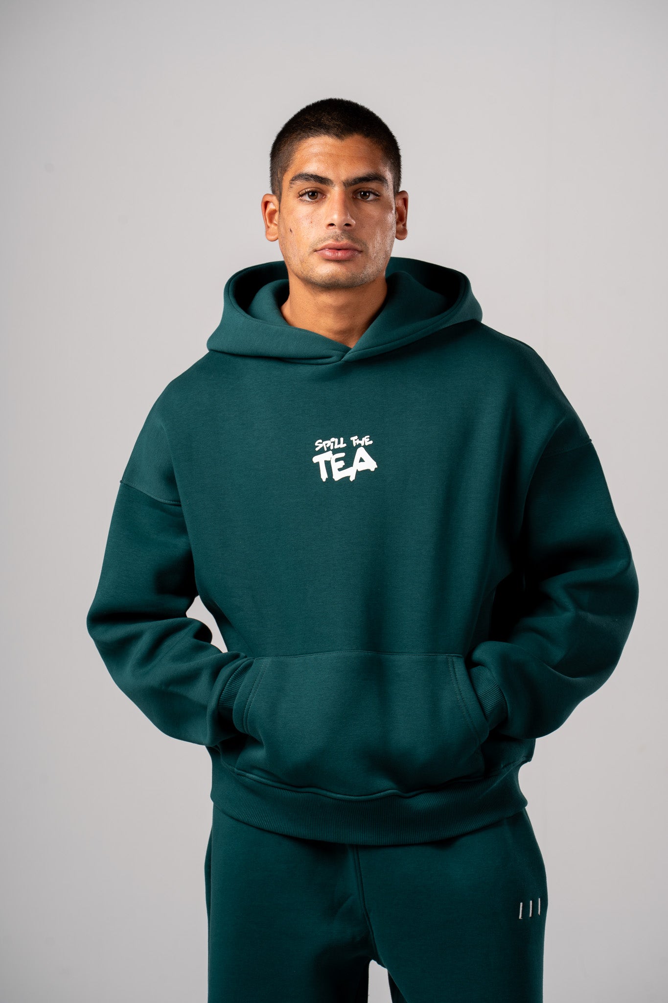 Tea Boxy Hoodie
